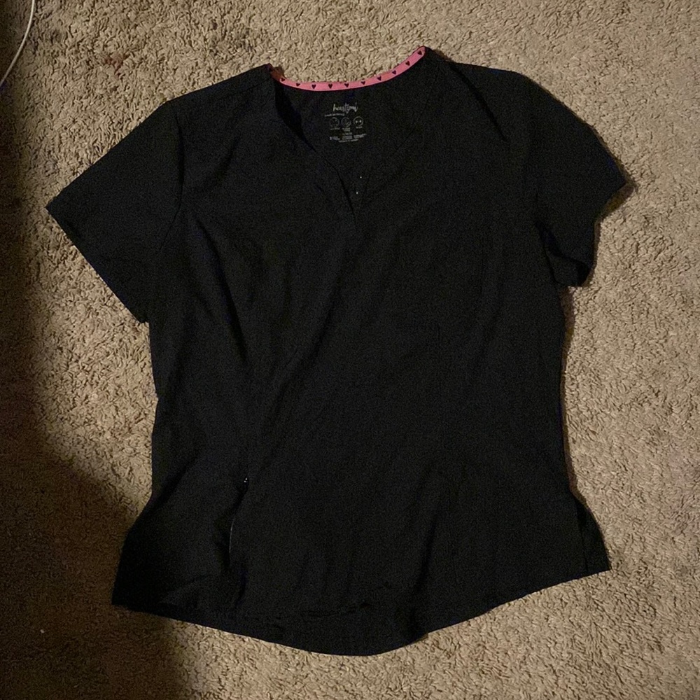 Heart soul scrub top